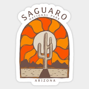 Saguaro National Park Arizona Sticker